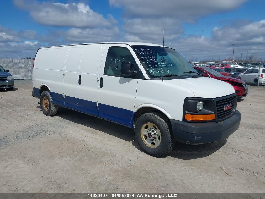 2014 GMC Savana Cargo Van VIN: 1GTW7GCA2E1195877 Lot: 39259066