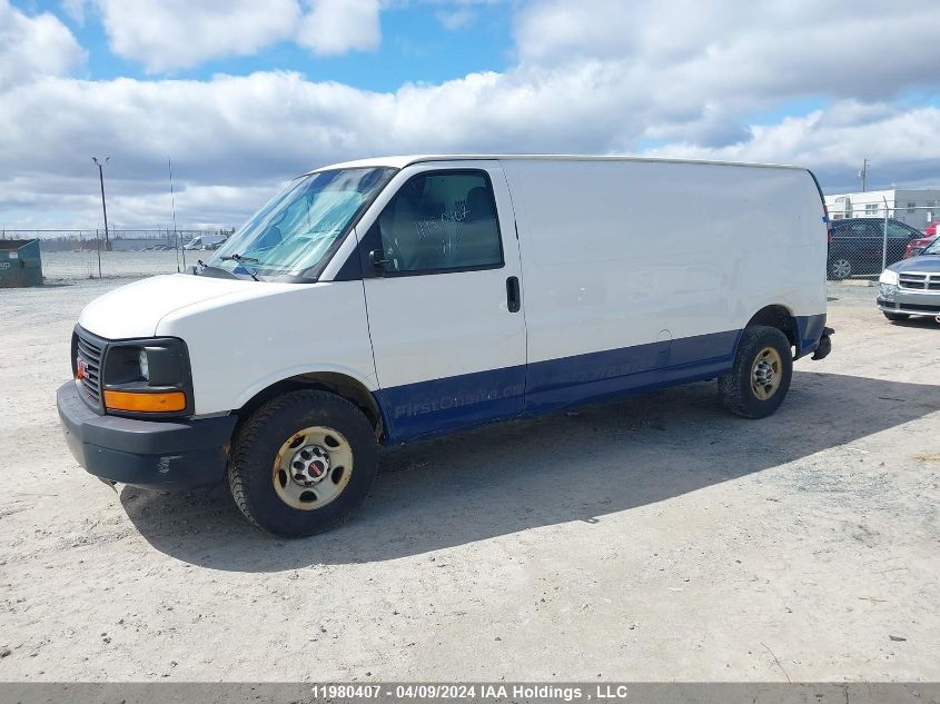 2014 GMC Savana Cargo Van VIN: 1GTW7GCA2E1195877 Lot: 39259066