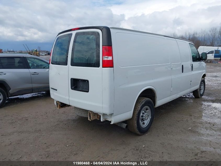 2021 Chevrolet Express Cargo Van VIN: 1GCWGBFP7M1191261 Lot: 11980468