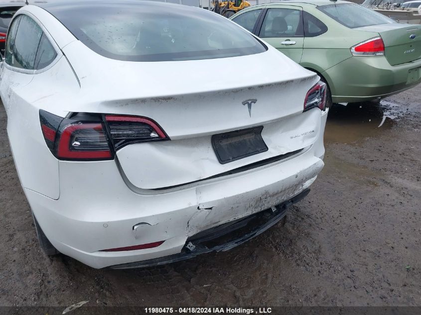 2020 Tesla Model 3 VIN: 5YJ3E1EB2LF789191 Lot: 11980475