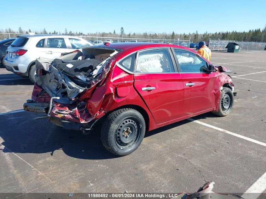 2018 Nissan Sentra S/Sv/Sr/Sl VIN: 3N1AB7APXJY332203 Lot: 11980492