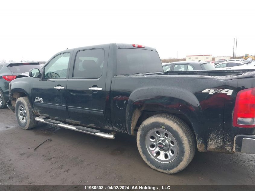 2011 GMC Sierra K1500 Sl VIN: 3GTP2UEA6BG159198 Lot: 39219441