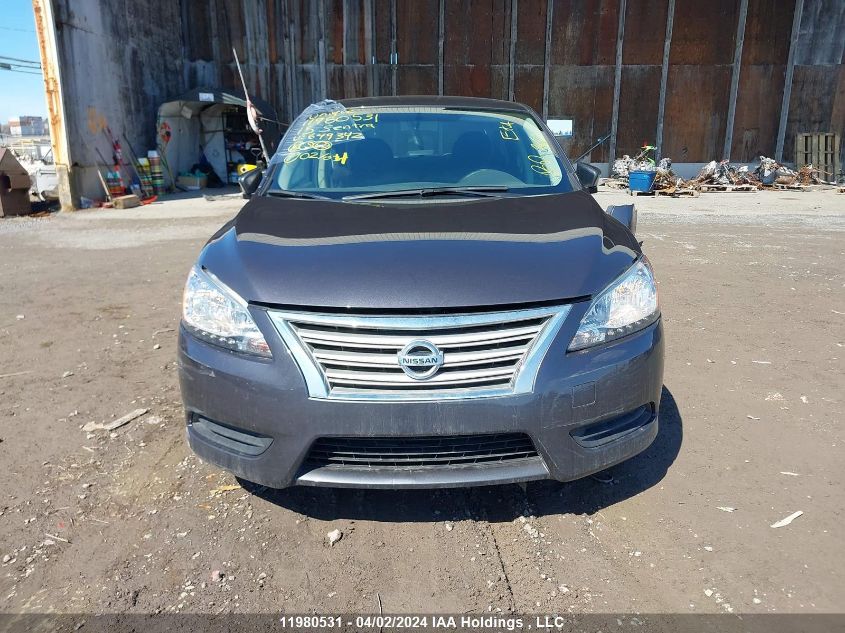 2015 Nissan Sentra VIN: 3N1AB7AP3FL649342 Lot: 11980531