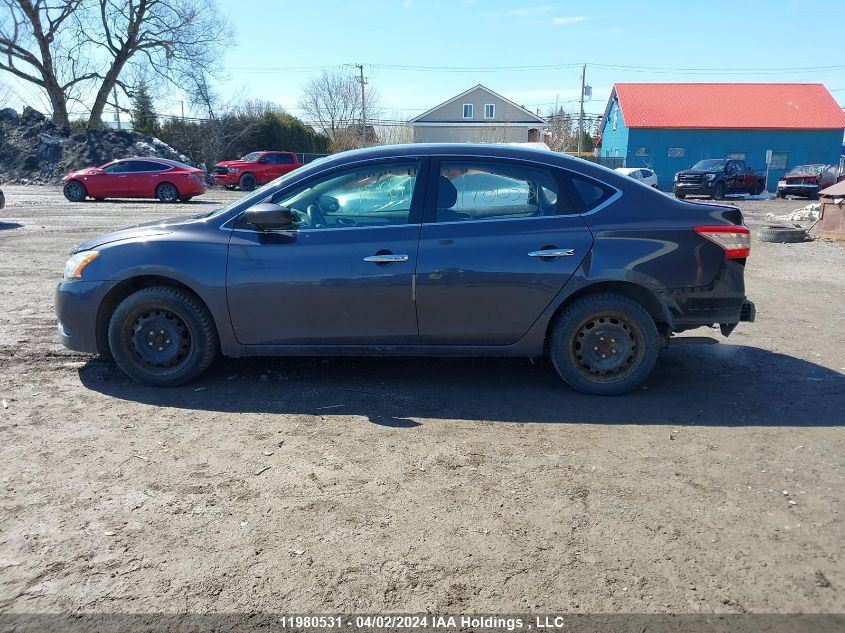 2015 Nissan Sentra VIN: 3N1AB7AP3FL649342 Lot: 11980531