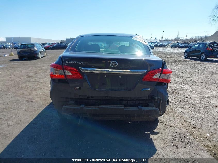 2015 Nissan Sentra VIN: 3N1AB7AP3FL649342 Lot: 11980531