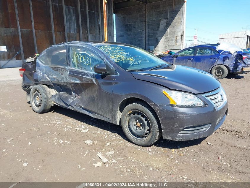 2015 Nissan Sentra VIN: 3N1AB7AP3FL649342 Lot: 11980531