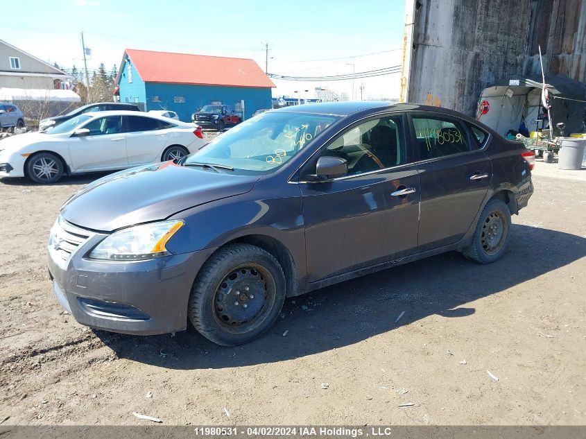 2015 Nissan Sentra VIN: 3N1AB7AP3FL649342 Lot: 11980531