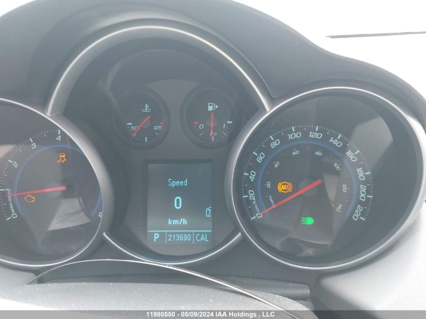 2011 Chevrolet Cruze VIN: 1G1PG5S90B7150793 Lot: 11980550