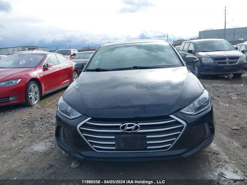 2018 Hyundai Elantra Gl Se VIN: KMHD84LFXJU717884 Lot: 11980558