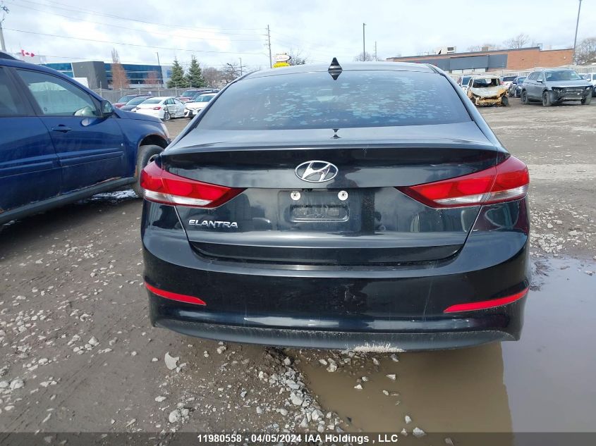 2018 Hyundai Elantra Gl Se VIN: KMHD84LFXJU717884 Lot: 11980558