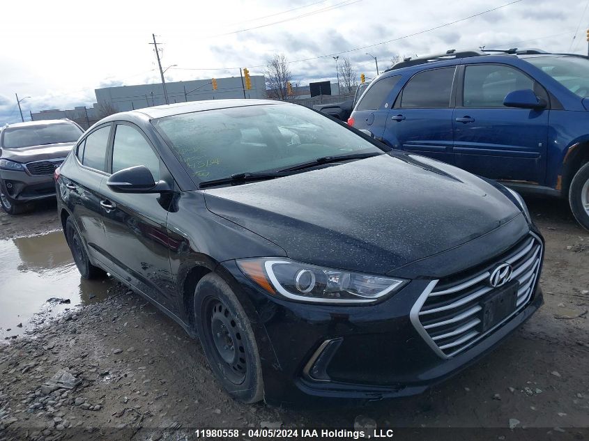 2018 Hyundai Elantra Gl Se VIN: KMHD84LFXJU717884 Lot: 11980558