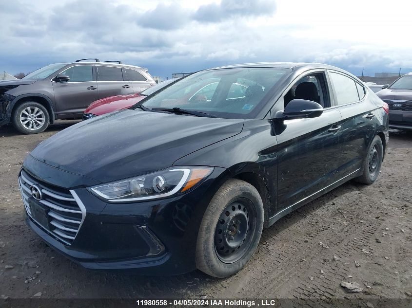 2018 Hyundai Elantra Gl Se VIN: KMHD84LFXJU717884 Lot: 11980558