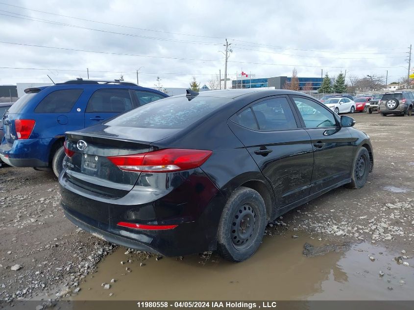 2018 Hyundai Elantra Gl Se VIN: KMHD84LFXJU717884 Lot: 11980558