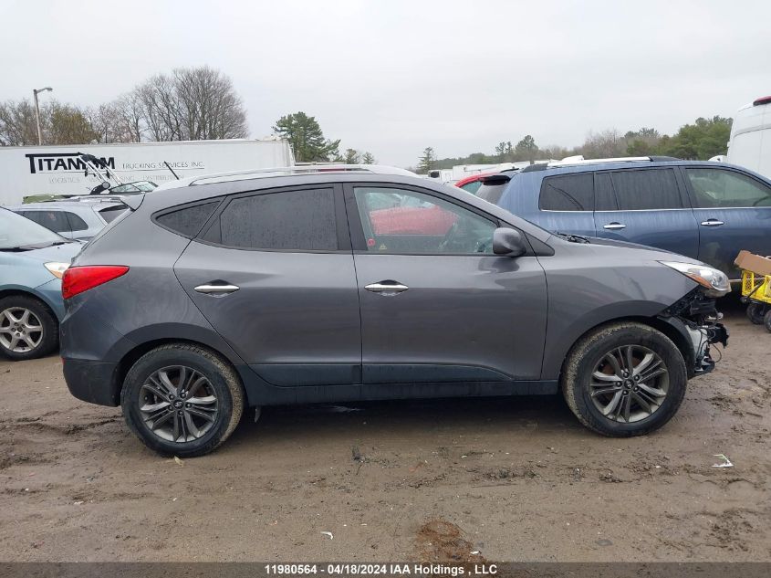 2015 Hyundai Tucson Limited/Se VIN: KM8JUCAG2FU047176 Lot: 11980564