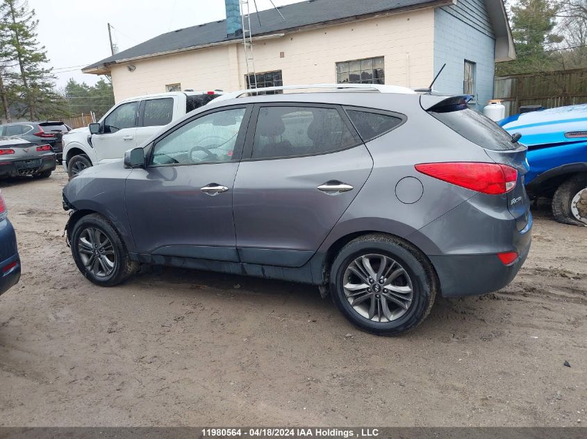 2015 Hyundai Tucson Limited/Se VIN: KM8JUCAG2FU047176 Lot: 11980564