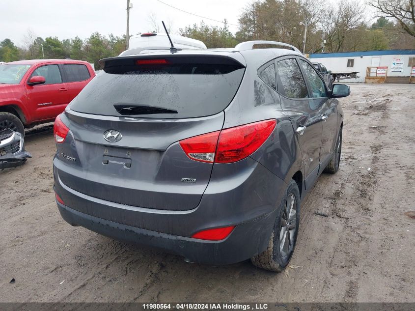 2015 Hyundai Tucson Limited/Se VIN: KM8JUCAG2FU047176 Lot: 11980564