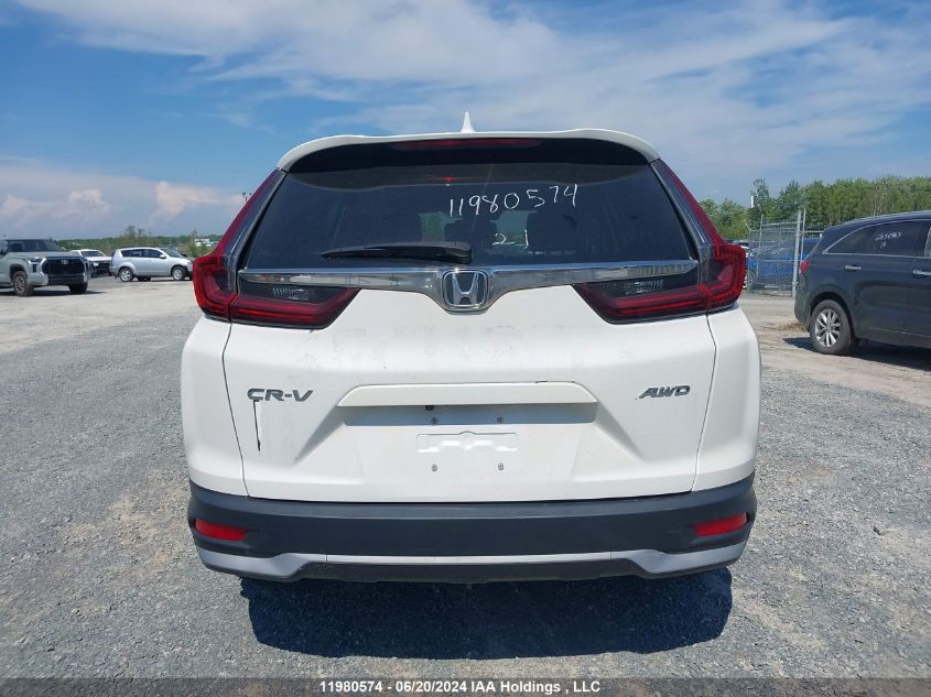 2021 Honda Cr-V Lx VIN: 2HKRW2H29MH202416 Lot: 11980574