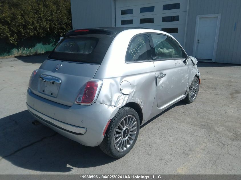 3C3CFFERXCT111415 2012 Fiat 500 Lounge