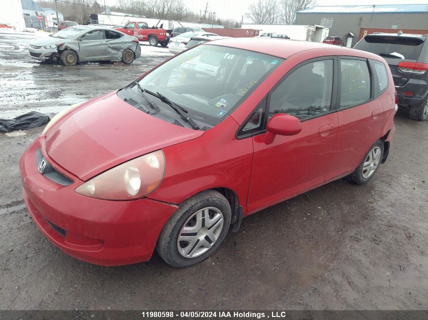 JHMGD38487S805446 2007 Honda Fit