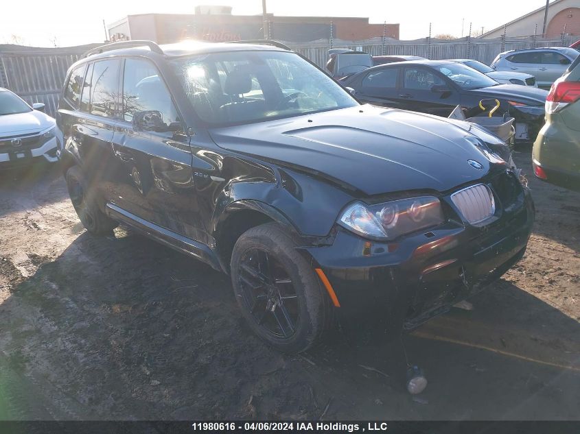 2007 BMW X3 VIN: WBXPC93487WF00395 Lot: 11980616