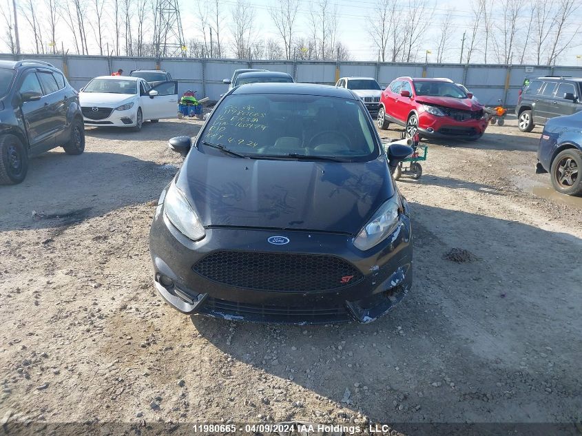 2016 Ford Fiesta St VIN: 3FADP4GX3GM160474 Lot: 11980665