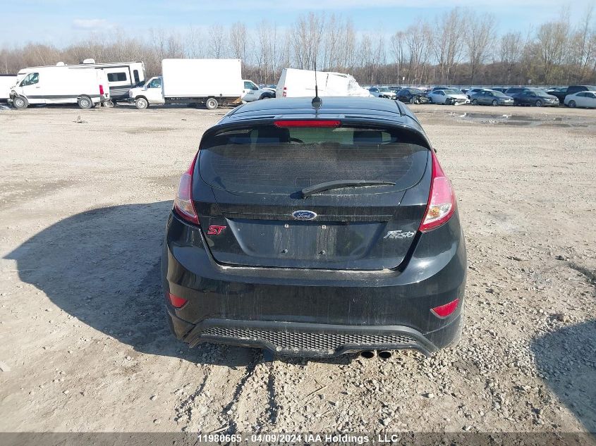 2016 Ford Fiesta St VIN: 3FADP4GX3GM160474 Lot: 11980665