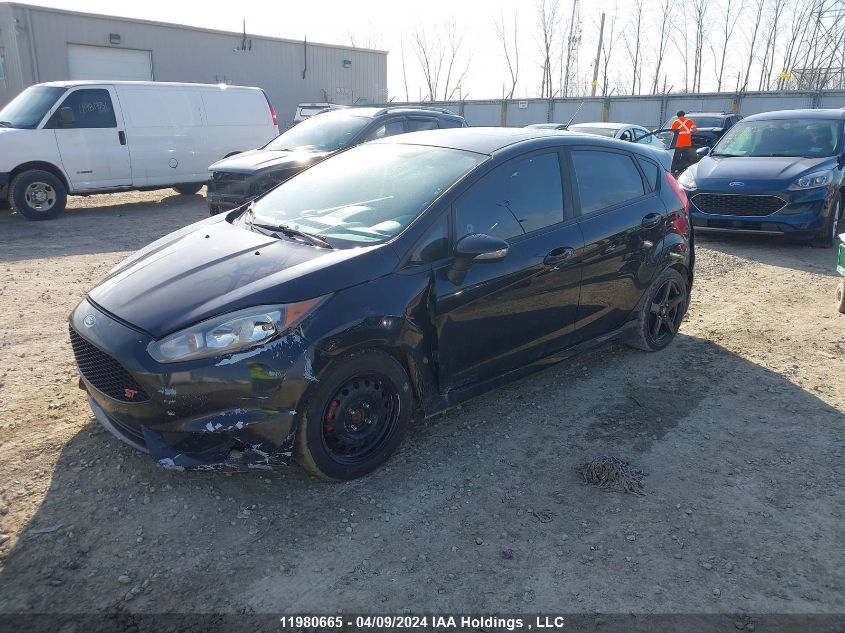 2016 Ford Fiesta St VIN: 3FADP4GX3GM160474 Lot: 11980665