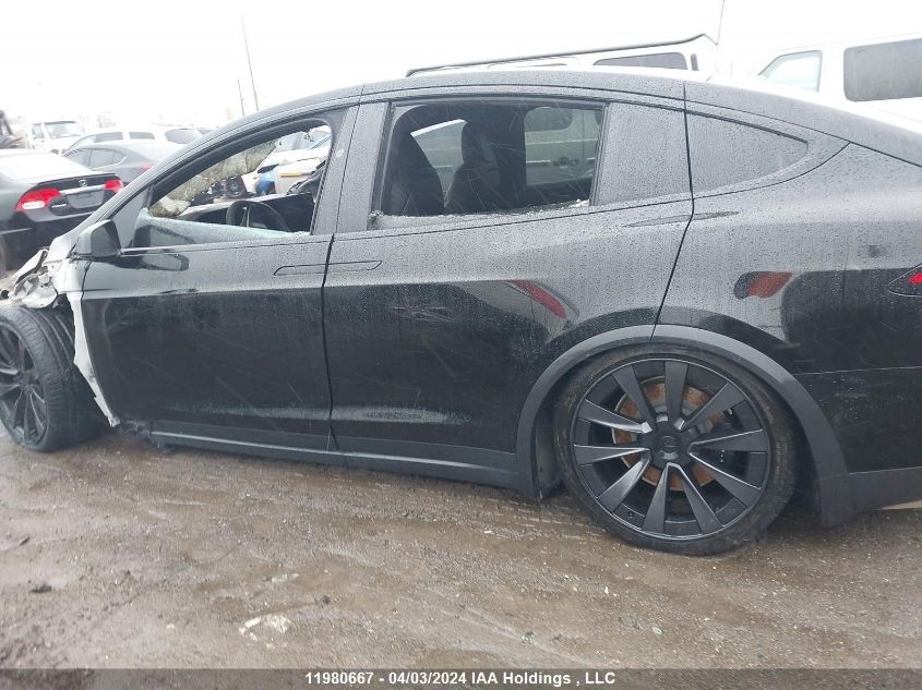 2023 Tesla Model X VIN: 7SAXCAE58PF374550 Lot: 11980667