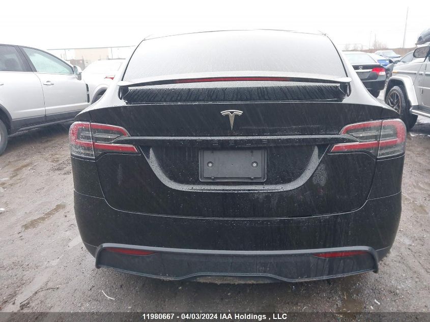 2023 Tesla Model X VIN: 7SAXCAE58PF374550 Lot: 11980667