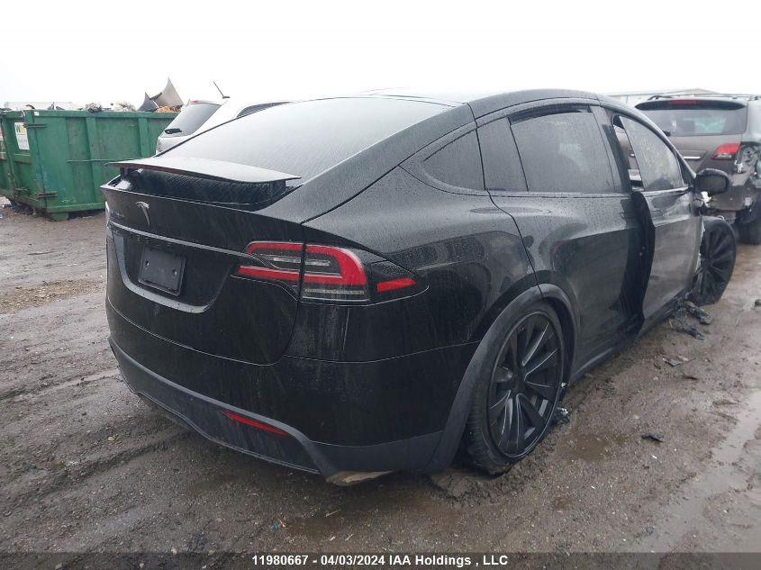 2023 Tesla Model X VIN: 7SAXCAE58PF374550 Lot: 11980667