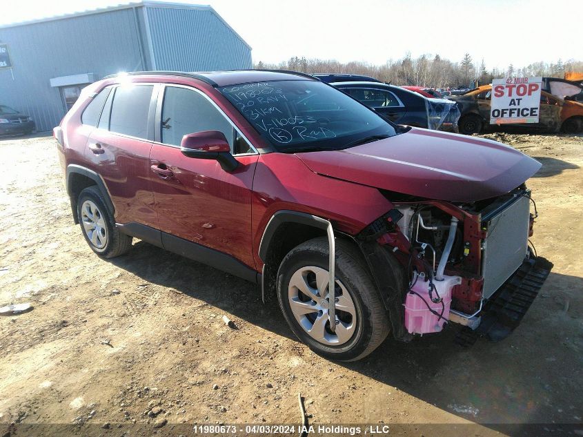 2020 Toyota Rav4 Le VIN: 2T3B1RFV3LW110053 Lot: 11980673