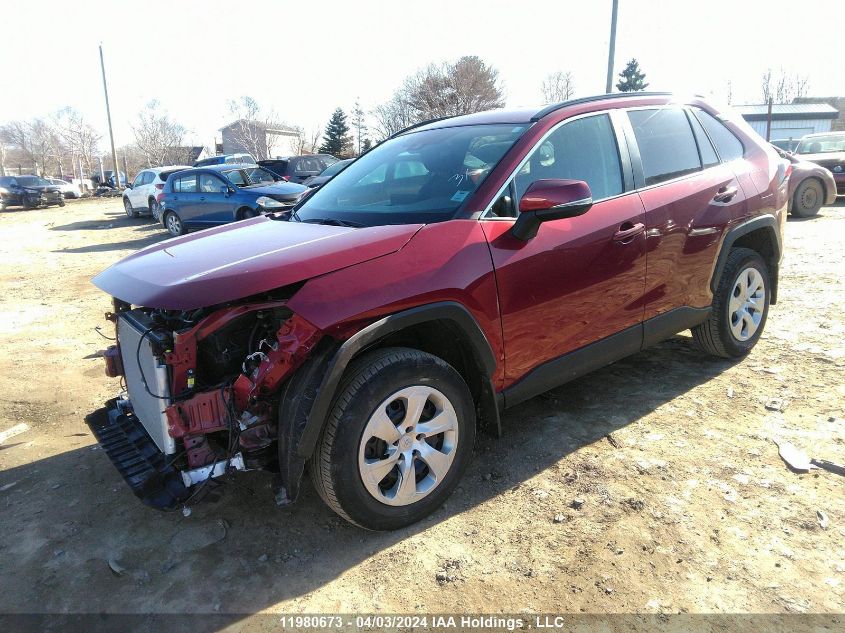 2020 Toyota Rav4 Le VIN: 2T3B1RFV3LW110053 Lot: 11980673