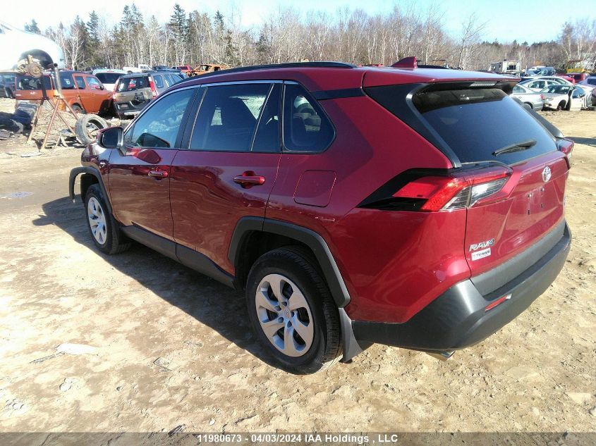 2020 Toyota Rav4 Le VIN: 2T3B1RFV3LW110053 Lot: 11980673