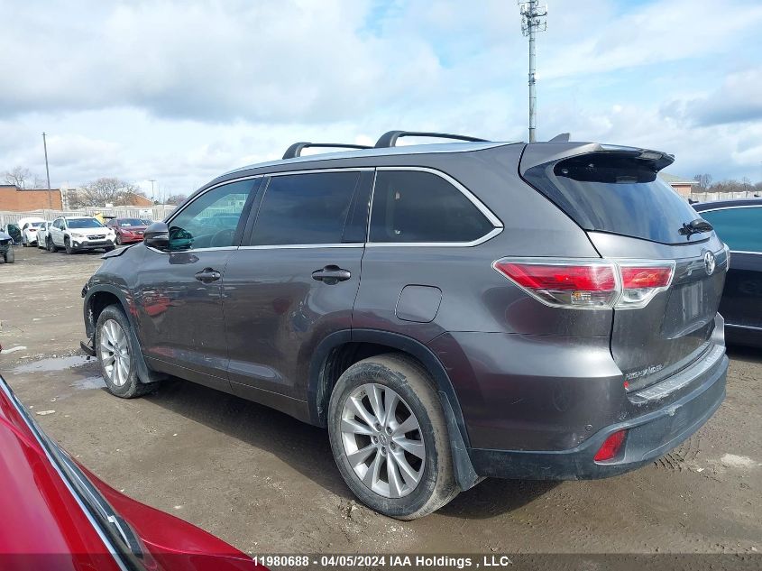 2016 Toyota Highlander VIN: 5TDDKRFH8GS351131 Lot: 11980688