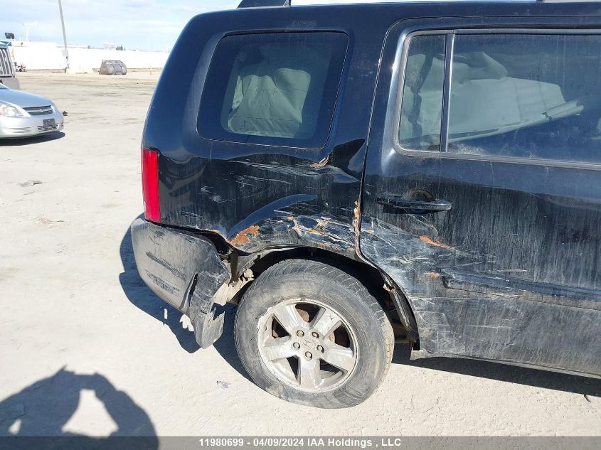 2011 Honda Pilot VIN: 5FNYF4H54BB501339 Lot: 11980699