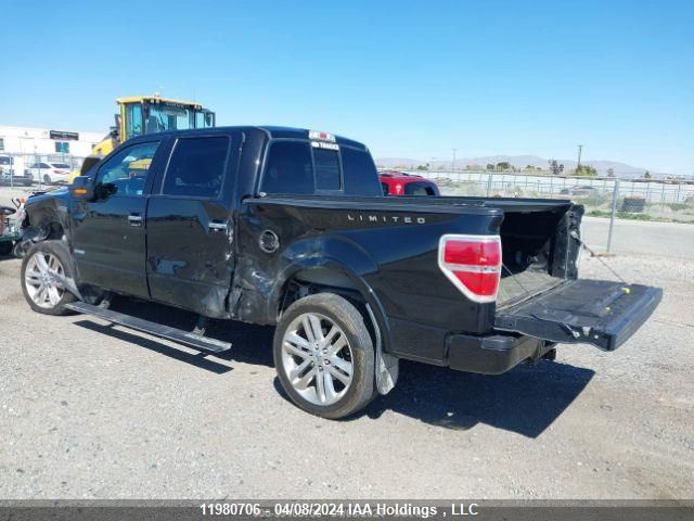 2013 Ford F-150 Limited VIN: 1FTFW1ET1DFD13403 Lot: 11980706