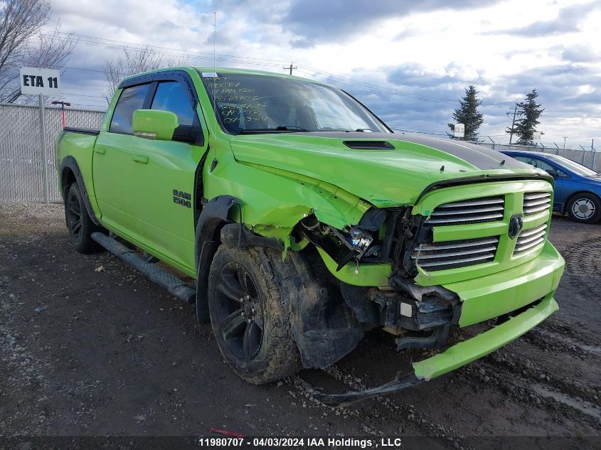 2017 Ram 1500 Sport VIN: 1C6RR7MT6HS787005 Lot: 11980707