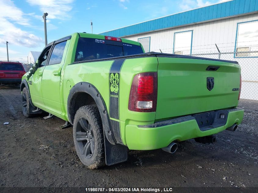 2017 Ram 1500 Sport VIN: 1C6RR7MT6HS787005 Lot: 11980707