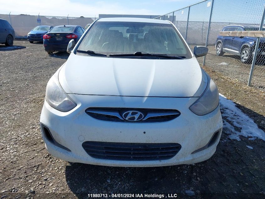 2014 Hyundai Accent Gls/Gs VIN: KMHCT4AE7EU624993 Lot: 11980713