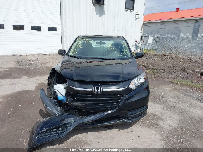 2018 Honda Hr-V Lx VIN: 3CZRU5G30JM101492 Lot: 11980743