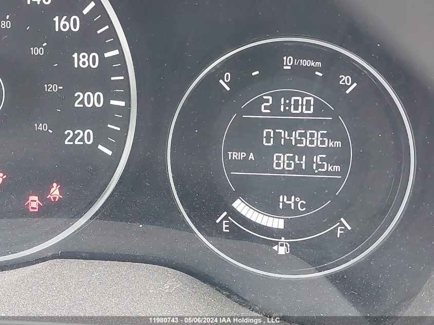 2018 Honda Hr-V Lx VIN: 3CZRU5G30JM101492 Lot: 11980743