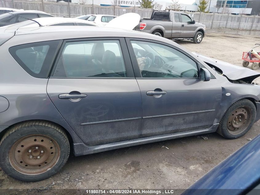 JM1BK343681872343 2008 Mazda 3 Hatchback