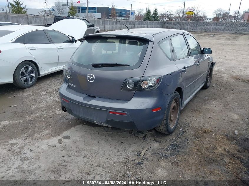 JM1BK343681872343 2008 Mazda 3 Hatchback