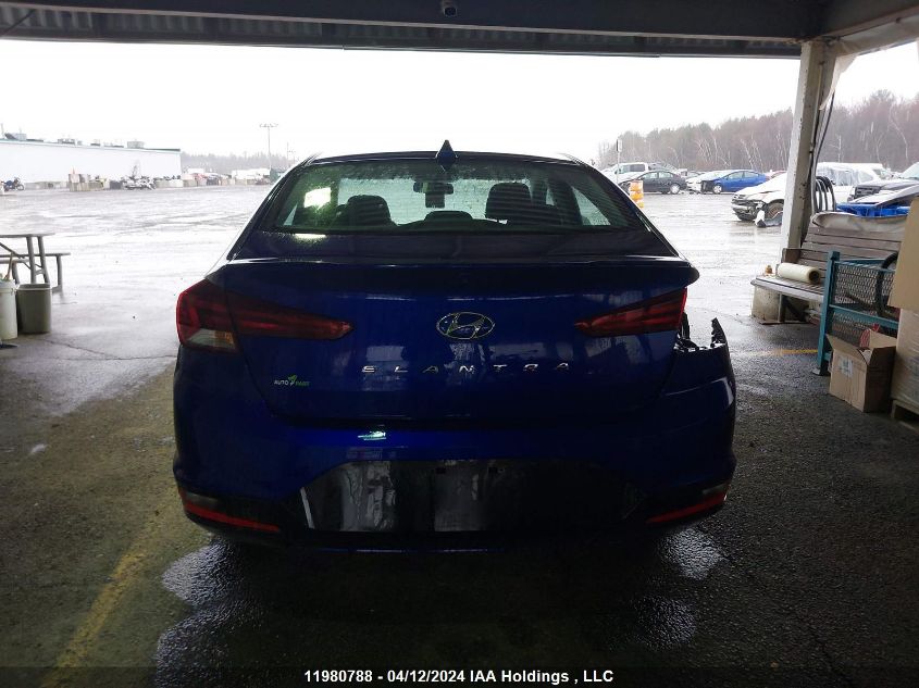 2019 Hyundai Elantra VIN: KMHD84LF9KU873819 Lot: 11980788