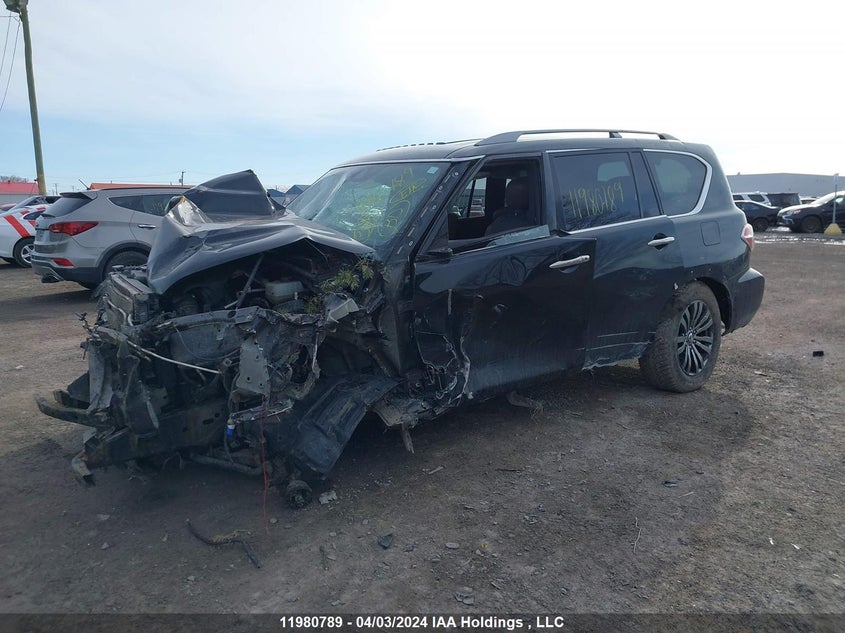 2019 Nissan Armada VIN: JN8AY2NE5K9756147 Lot: 11980789
