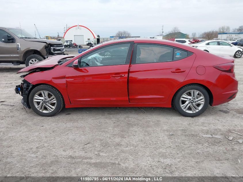 2020 Hyundai Elantra VIN: KMHD84LF0LU087117 Lot: 11980795