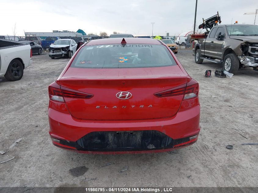 2020 Hyundai Elantra VIN: KMHD84LF0LU087117 Lot: 11980795