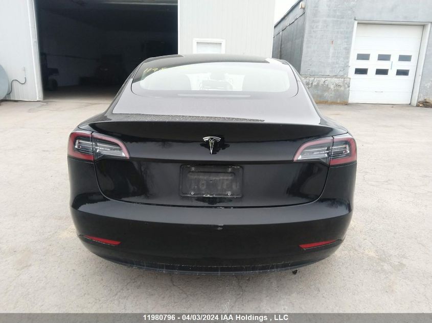 2021 Tesla Model 3 VIN: 5YJ3E1EA3MF087275 Lot: 11980796