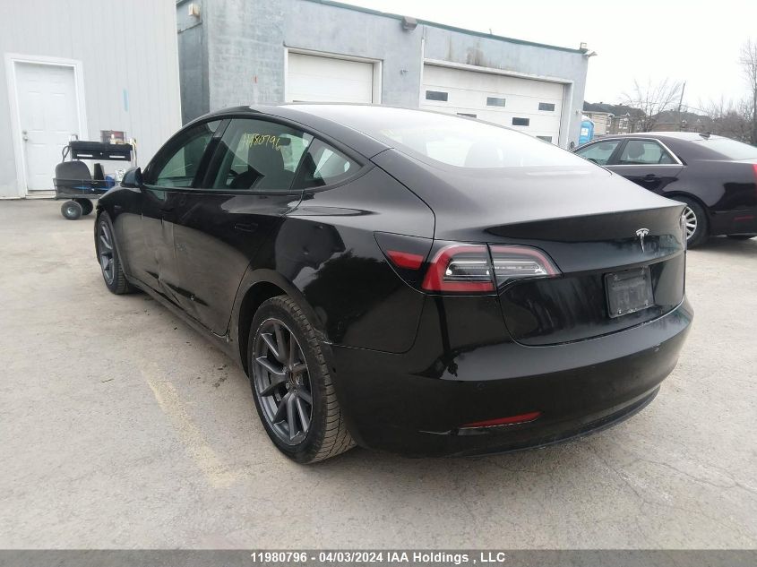 2021 Tesla Model 3 VIN: 5YJ3E1EA3MF087275 Lot: 11980796