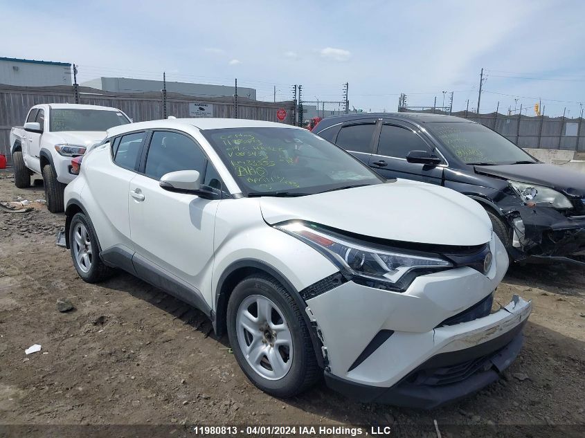 2019 Toyota C-Hr Xle/Le/Limited VIN: NMTKHMBX2KR083433 Lot: 11980813